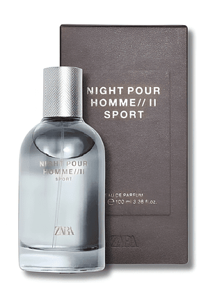 PERFUME ZARA NIGHT POUR HOMME 2 SPORT 100ml