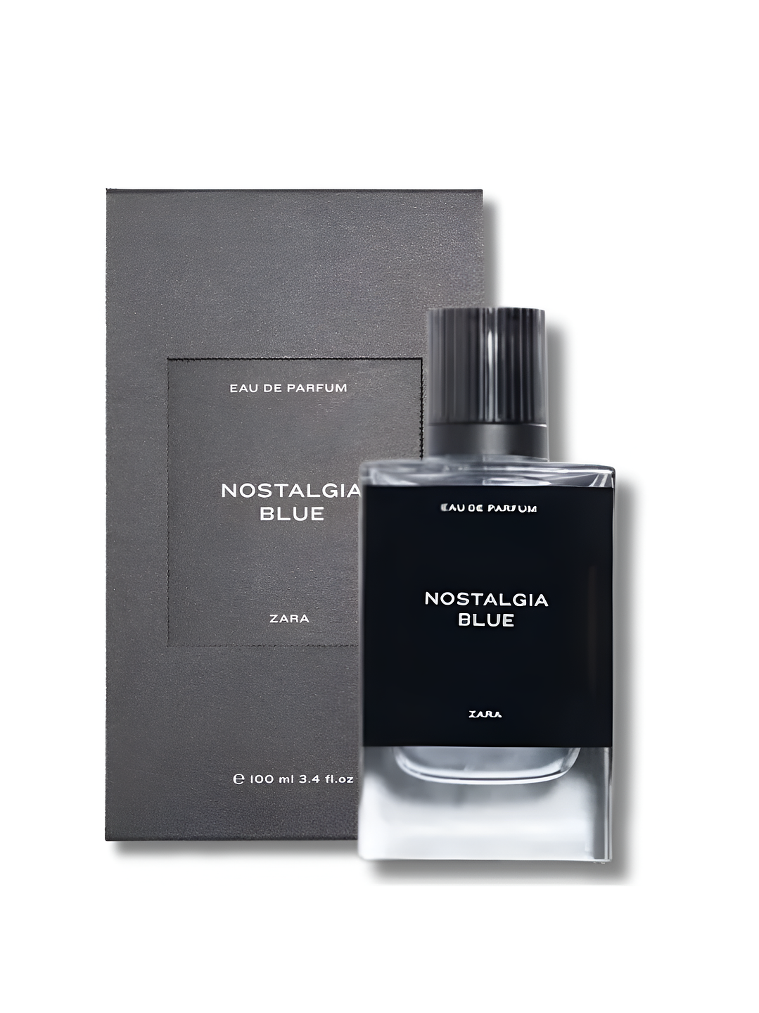 PERFUME ZARA MAN NOSTALGIA BLUE 100ml ETIQUETA NEGRA 1