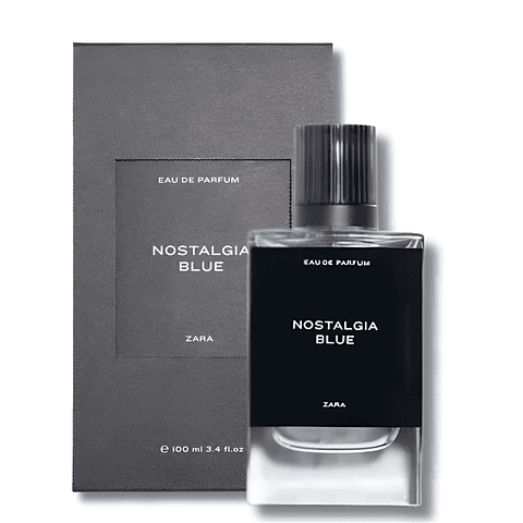 PERFUME ZARA MAN NOSTALGIA BLUE 100ml ETIQUETA NEGRA