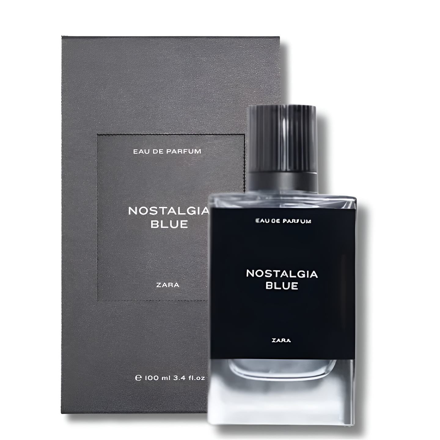 PERFUME ZARA MAN NOSTALGIA BLUE 100ml ETIQUETA NEGRA 1
