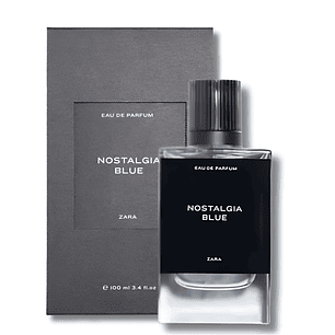 PERFUME ZARA MAN NOSTALGIA BLUE 100ml ETIQUETA NEGRA