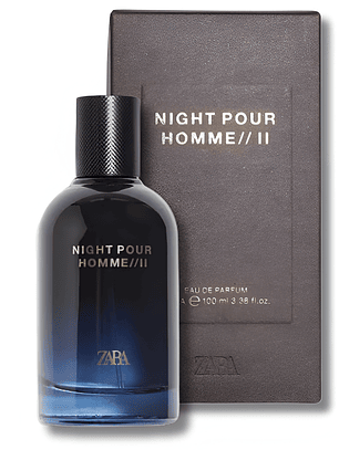 PERFUME ZARA MAN NIGHT POUR HOMME 2 100ml