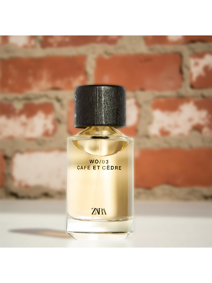 PERFUME ZARA MAN WO/03 CAFE ET CEDRE 100ml 2