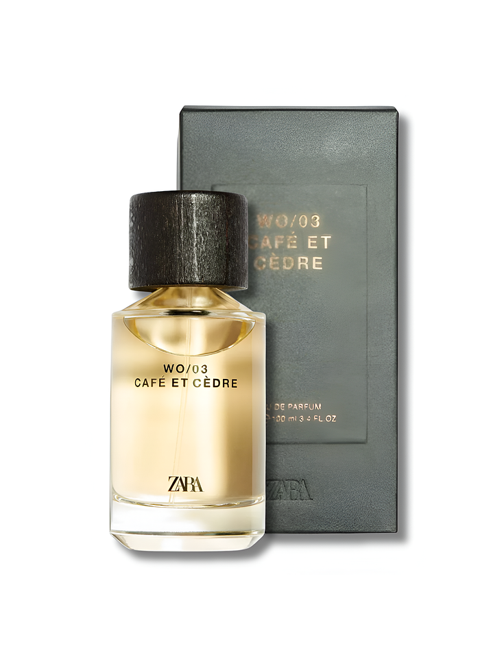 PERFUME ZARA MAN WO/03 CAFE ET CEDRE 100ml 1