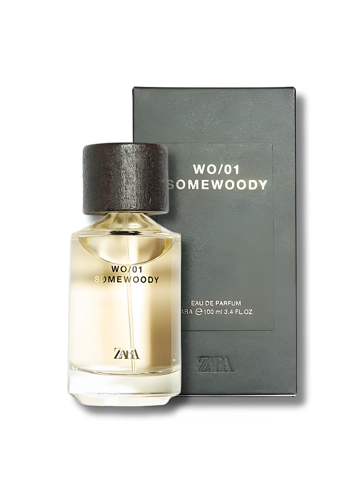 PERFUME ZARA MAN WO/01 SOMEWOODY 100ml 1