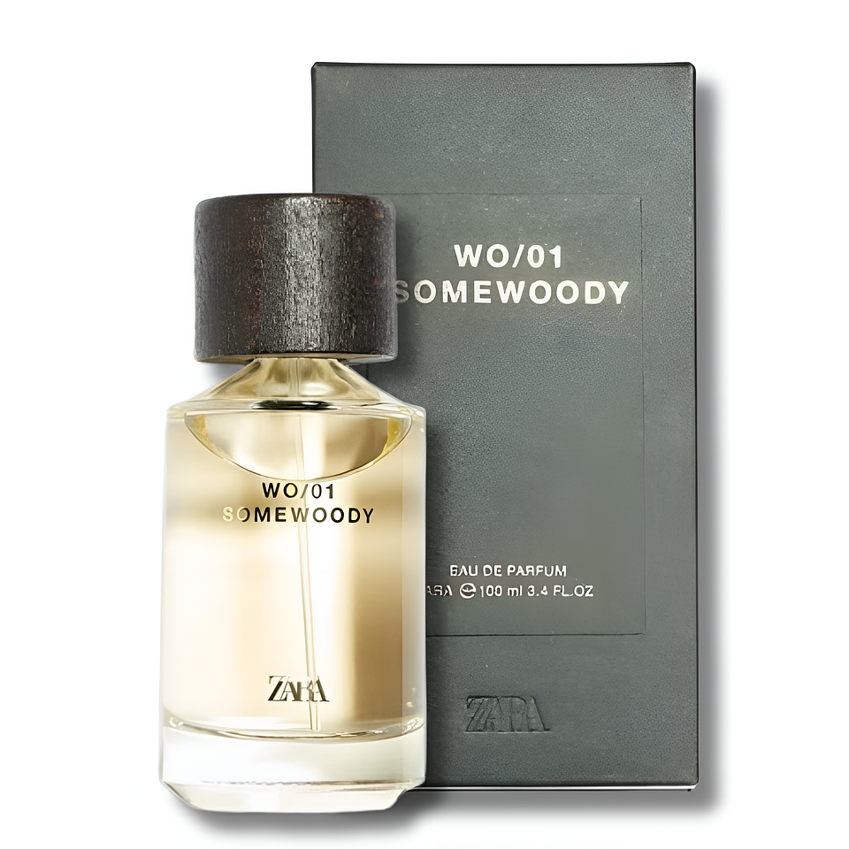 PERFUME ZARA MAN WO/01 SOMEWOODY 100ml 1