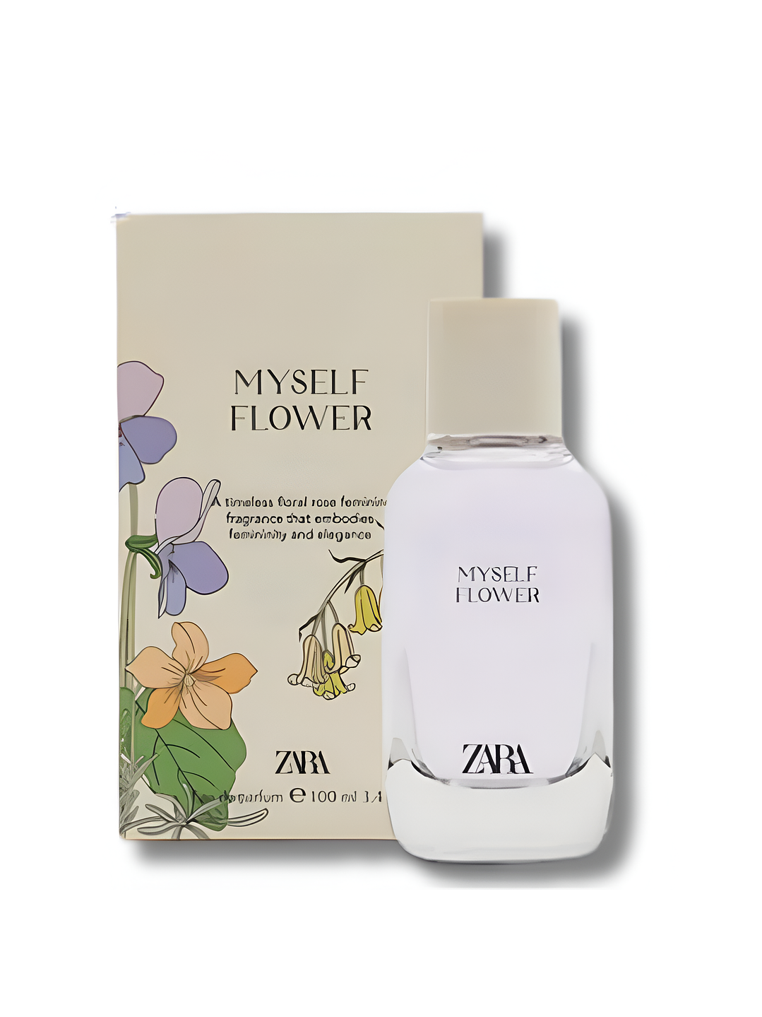 PERFUME ZARA WOMEN MYSELF FLOWER 100ml 1