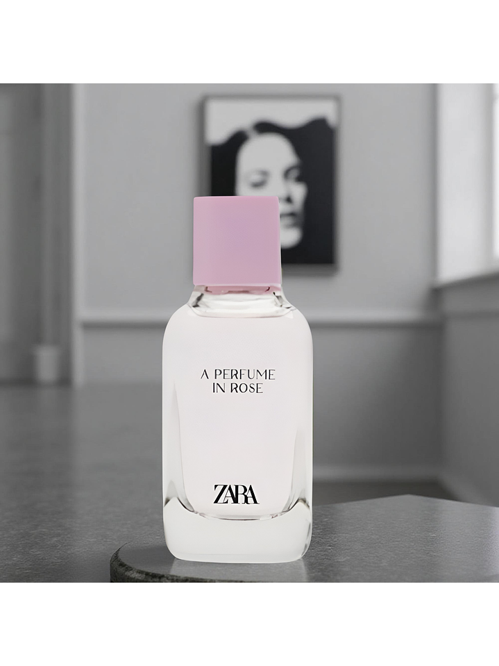 PERFUME ZARA WOMEN A PERFUME IN ROSE 100ml 2