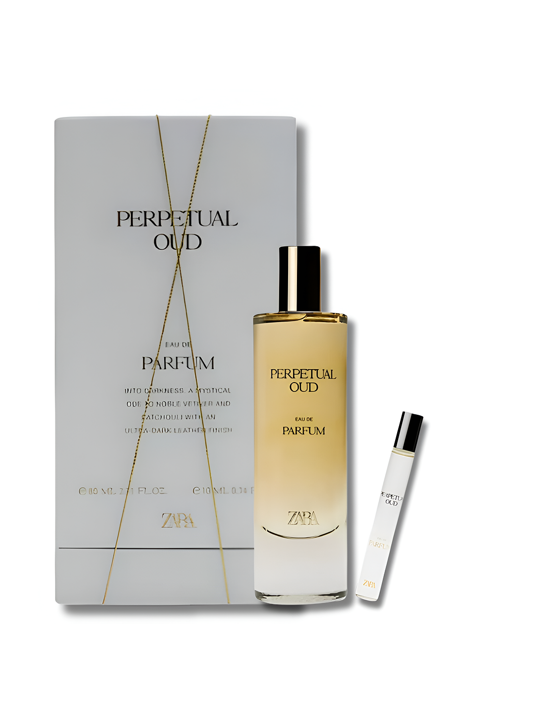 PERFUME ZARA WOMEN PERPETUAL OUD 80ml + 10ml 1