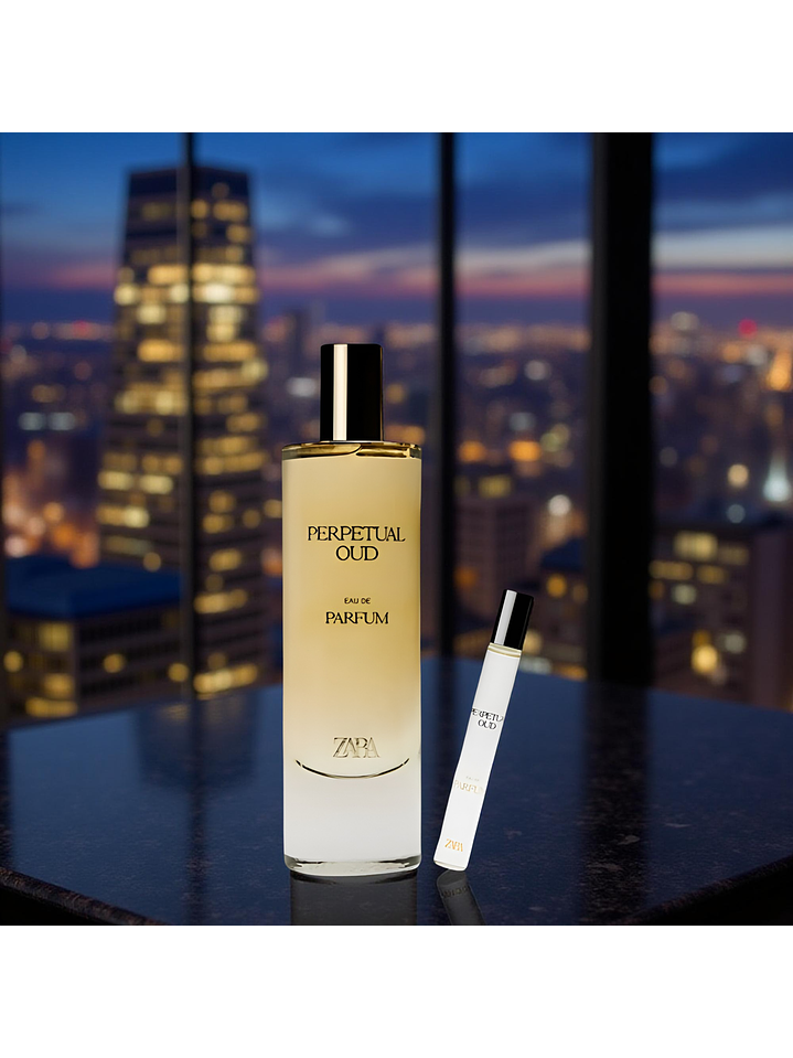 PERFUME ZARA WOMEN PERPETUAL OUD 80ml + 10ml 2