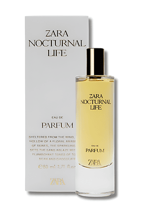 PERFUME ZARA WOMEN NOCTURNAL LIFE 80ml