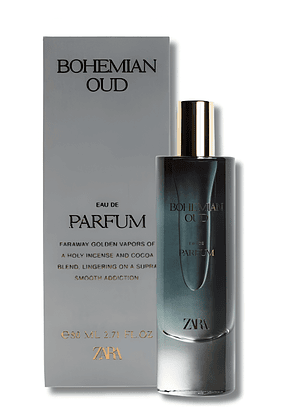 PERFUME ZARA WOMEN BOHEMIAN OUD 80ml