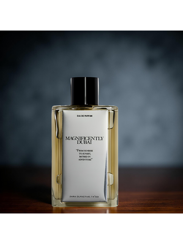 PERFUME ZARA MAN MAGNIFICENTLY DUBAI 75ml 2