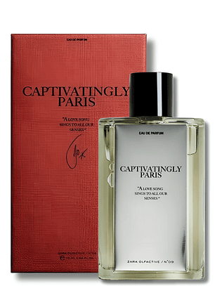 PERFUME ZARA MAN CAPTIVATINGLY PARIS 75ml
