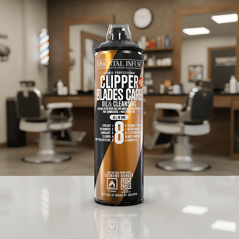 CLIPPER BLADES CARE OIL & CLEANSING 8EN1  500ml