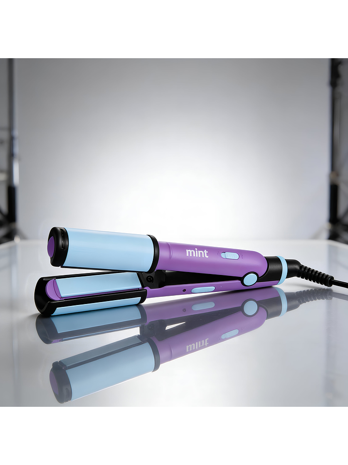 MINI PLANCHA MORADA 2 IN 1 MINT 2