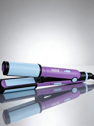 MINI PLANCHA MORADA 2 IN 1 MINT