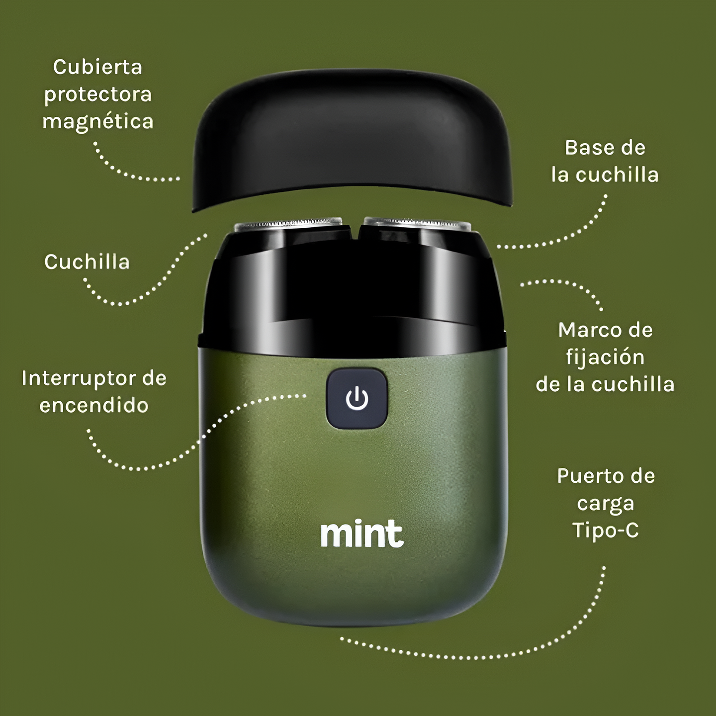 SHAVER TO GO MINT  3