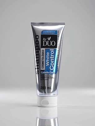 SHAMPOO WHITE CONTROL CABELLO CANO 200ml