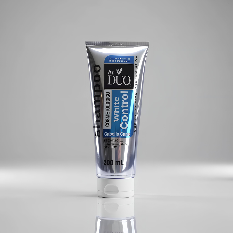 SHAMPOO WHITE CONTROL CABELLO CANO 200ml 1