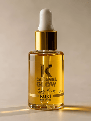 ACEITE DE HIDRATACION Y REPARACION CON AROMA A CARAMELO KUKI HAIR CARE 9ml
