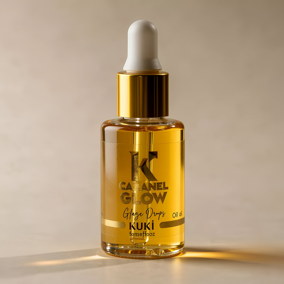 ACEITE DE HIDRATACION Y REPARACION CON AROMA A CARAMELO KUKI HAIR CARE 9ml 1