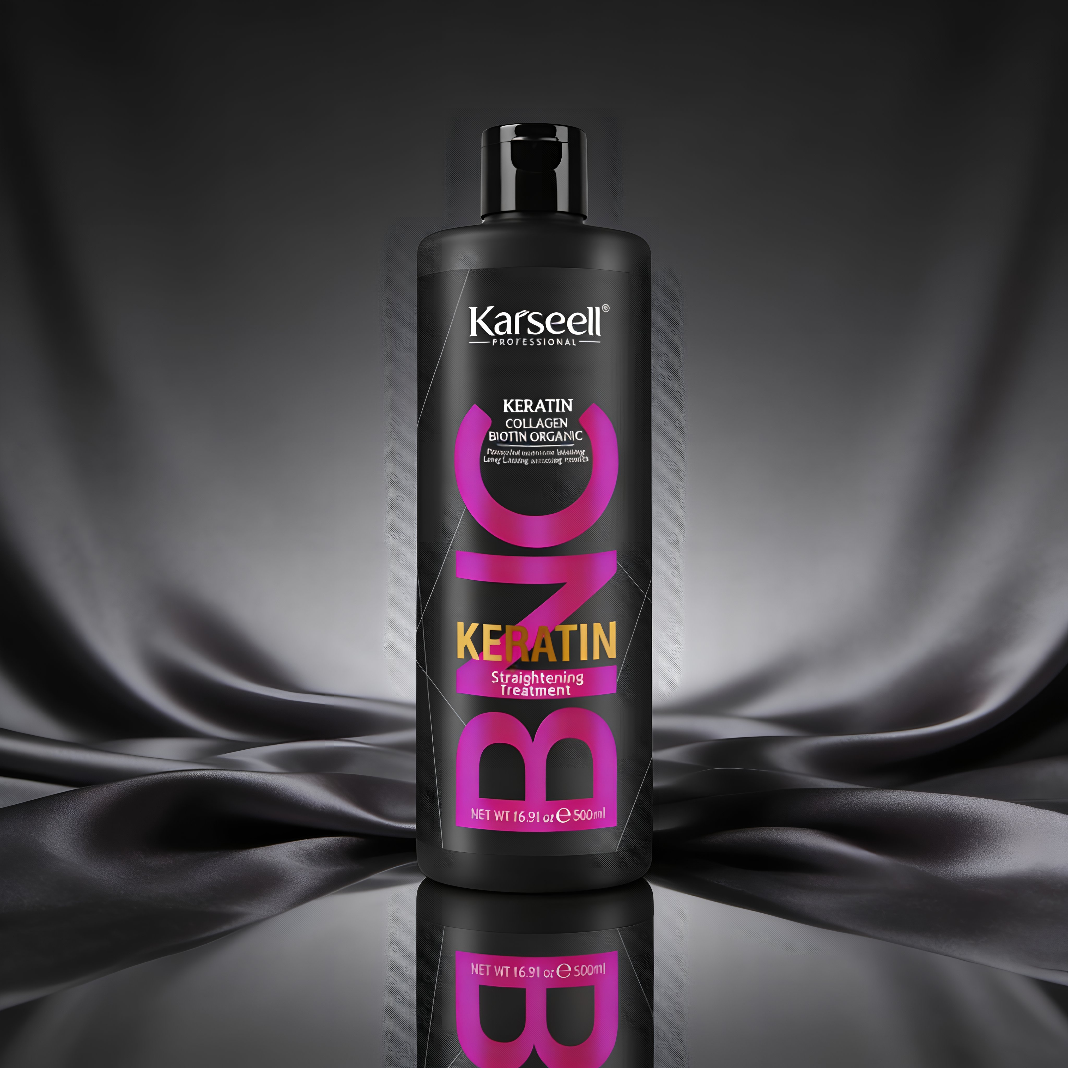 ALISADO KERATINA COLLAGEN BIOTIN ORGANIC KARSEELL 500ml