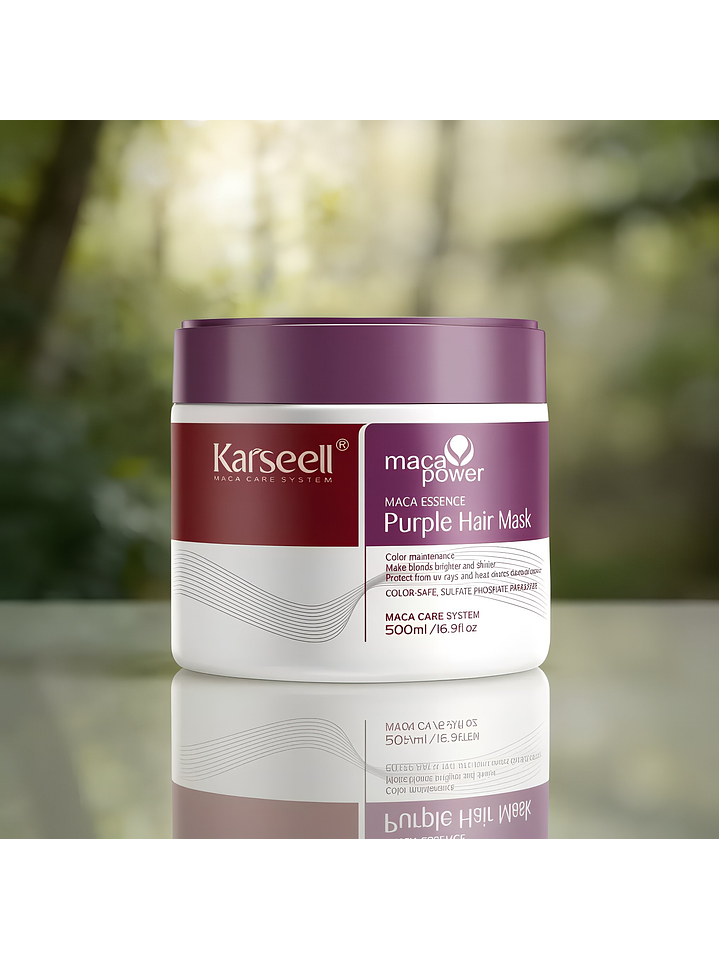 KARSEELL PURPLE HAIR MASK 500ml 2