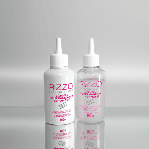 Kit Líquido Permanente Rizzo NORMAL 