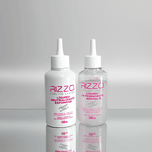 Kit Líquido Permanente Rizzo NORMAL 