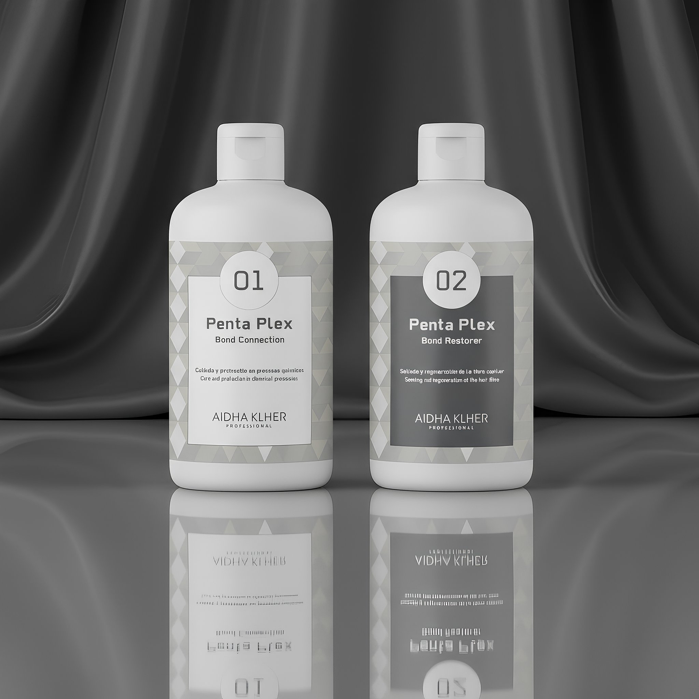 KIT DE PENTA PLEX PASO 1 Y 2 AIDHA KLHER 500ml 2