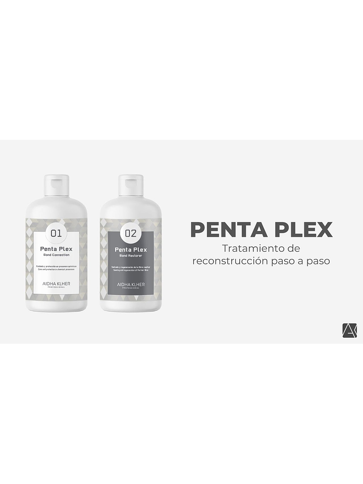 KIT DE PENTA PLEX PASO 1 Y 2 AIDHA KLHER 500ml 3
