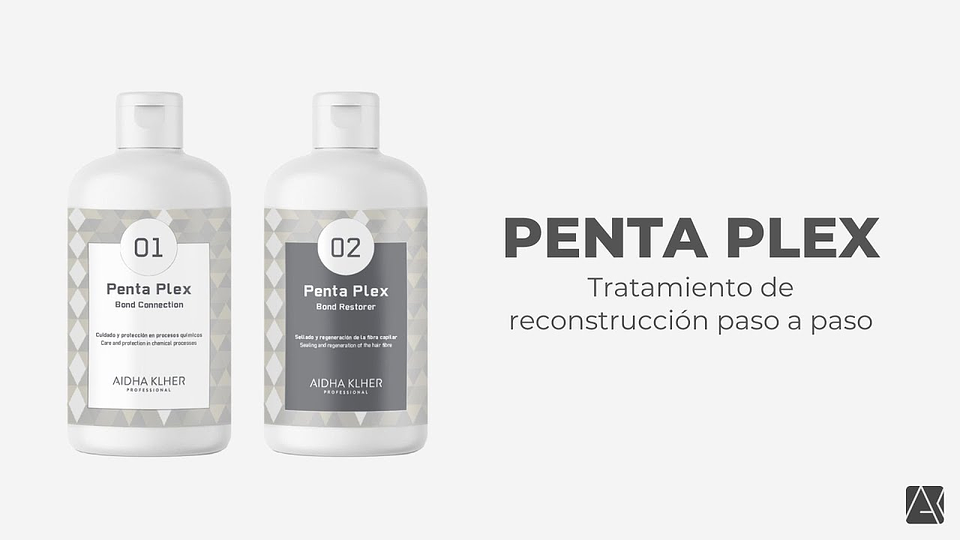 KIT DE PENTA PLEX PASO 1 Y 2 AIDHA KLHER 500ml 3