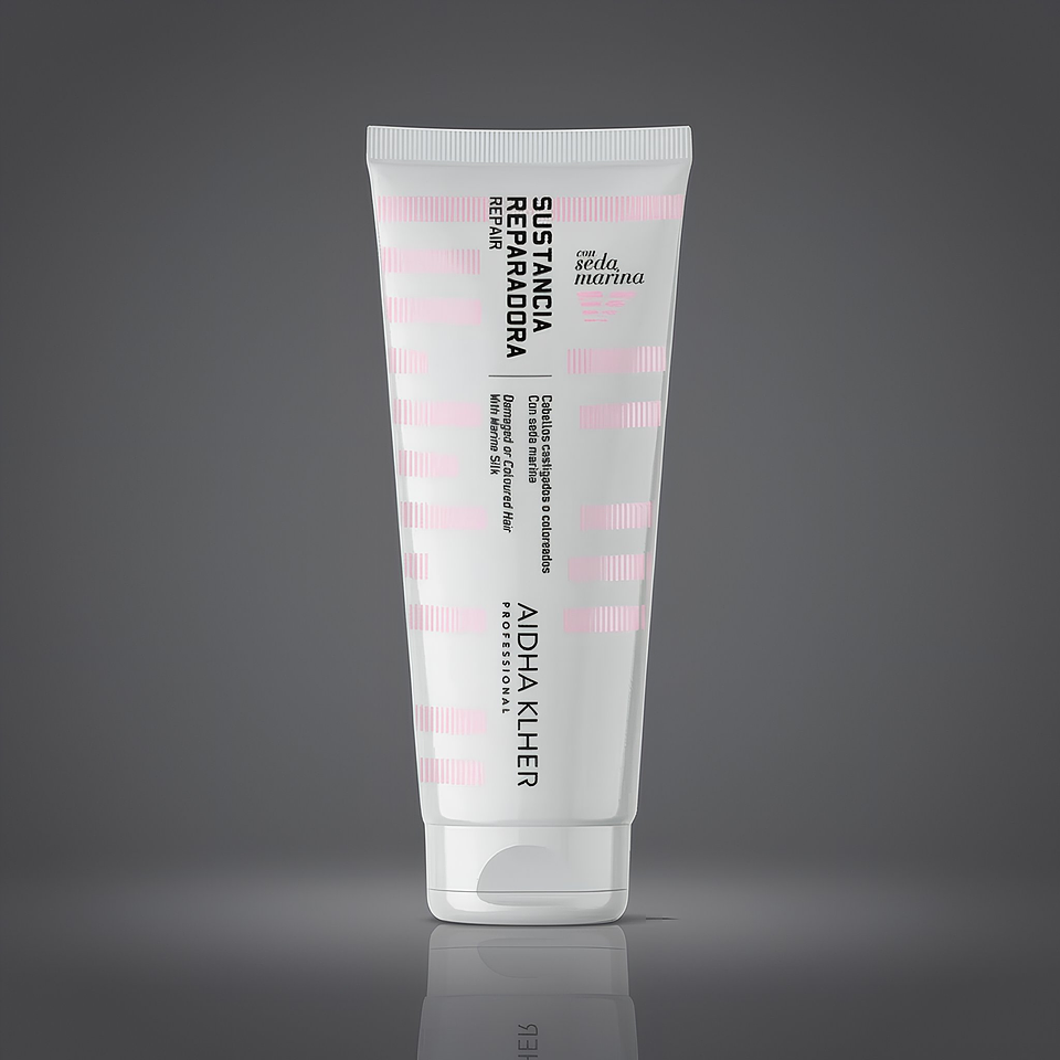 SUSTANCIA REPARADORA CON SEDA MARINA AIDHA KLHER 200ml  2