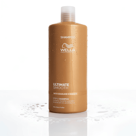 SHAMPOO ULTIMATE SMOOTH WELLA OMEGA 9 DE 1000ml
