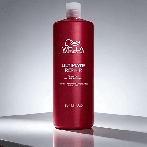 SHAMPOO ULTIMATE REPARADOR WELLA OMEGA 9 DE 1000ml