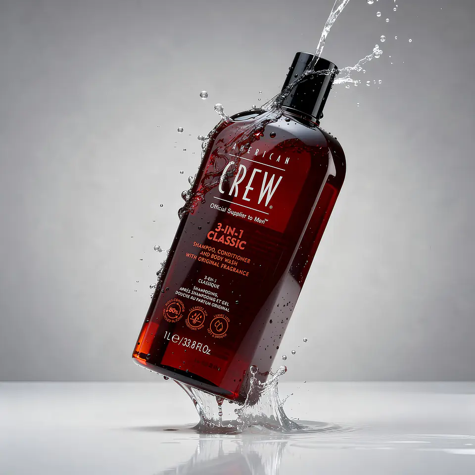 SHAMPOO 3 IN 1 CLASSIC AMERICAN CREW 1 LITRO 2