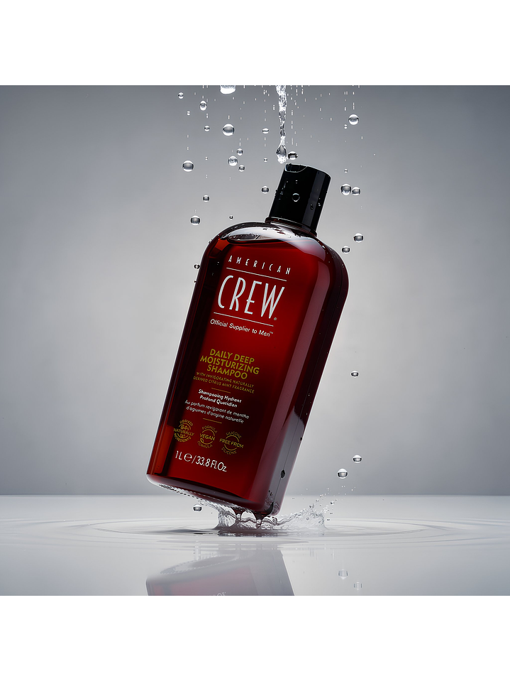 SHAMPOO DAILY DEEP MOISTURIZING AMERICAN CREW 1 LITRO 1