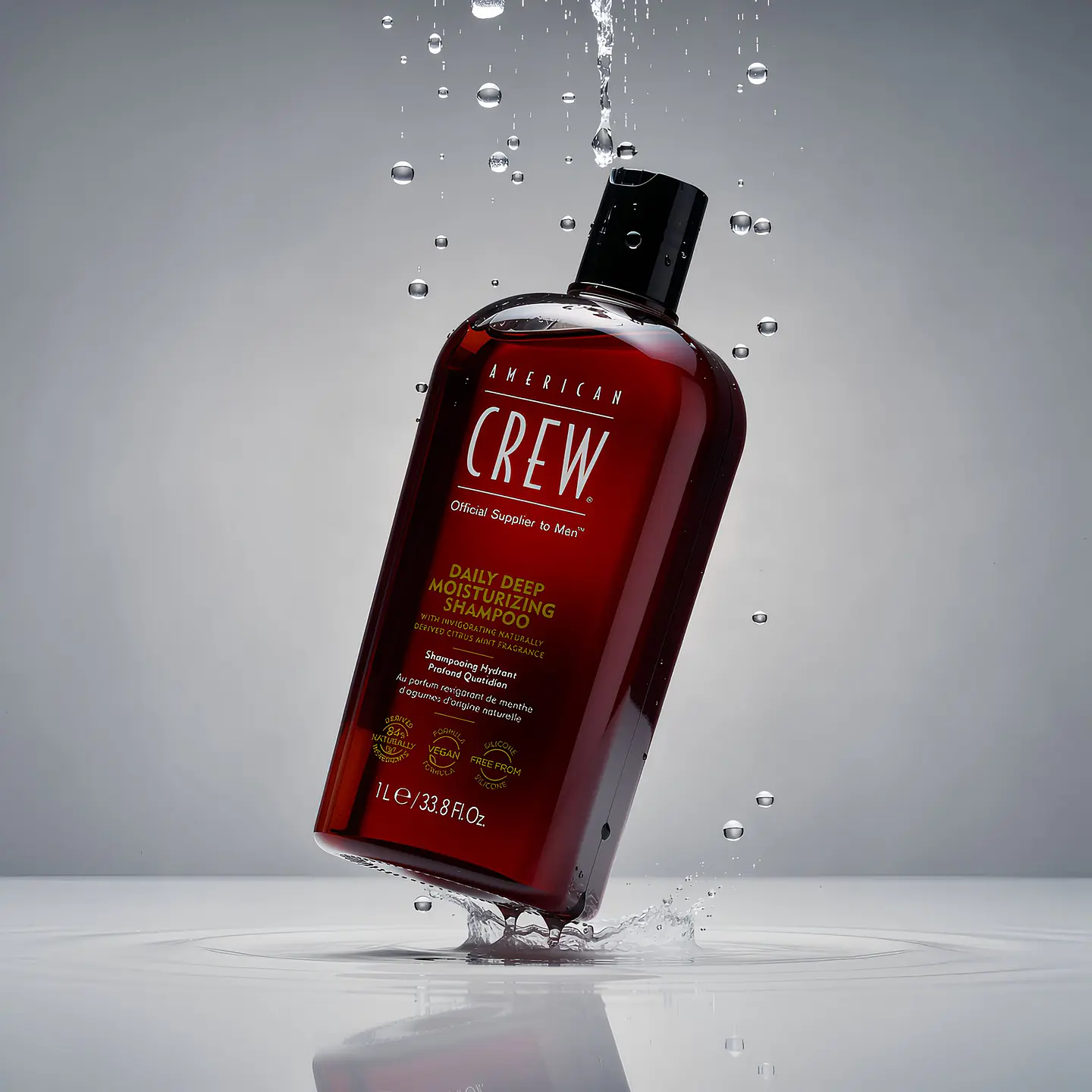 SHAMPOO DAILY DEEP MOISTURIZING AMERICAN CREW 1 LITRO 1