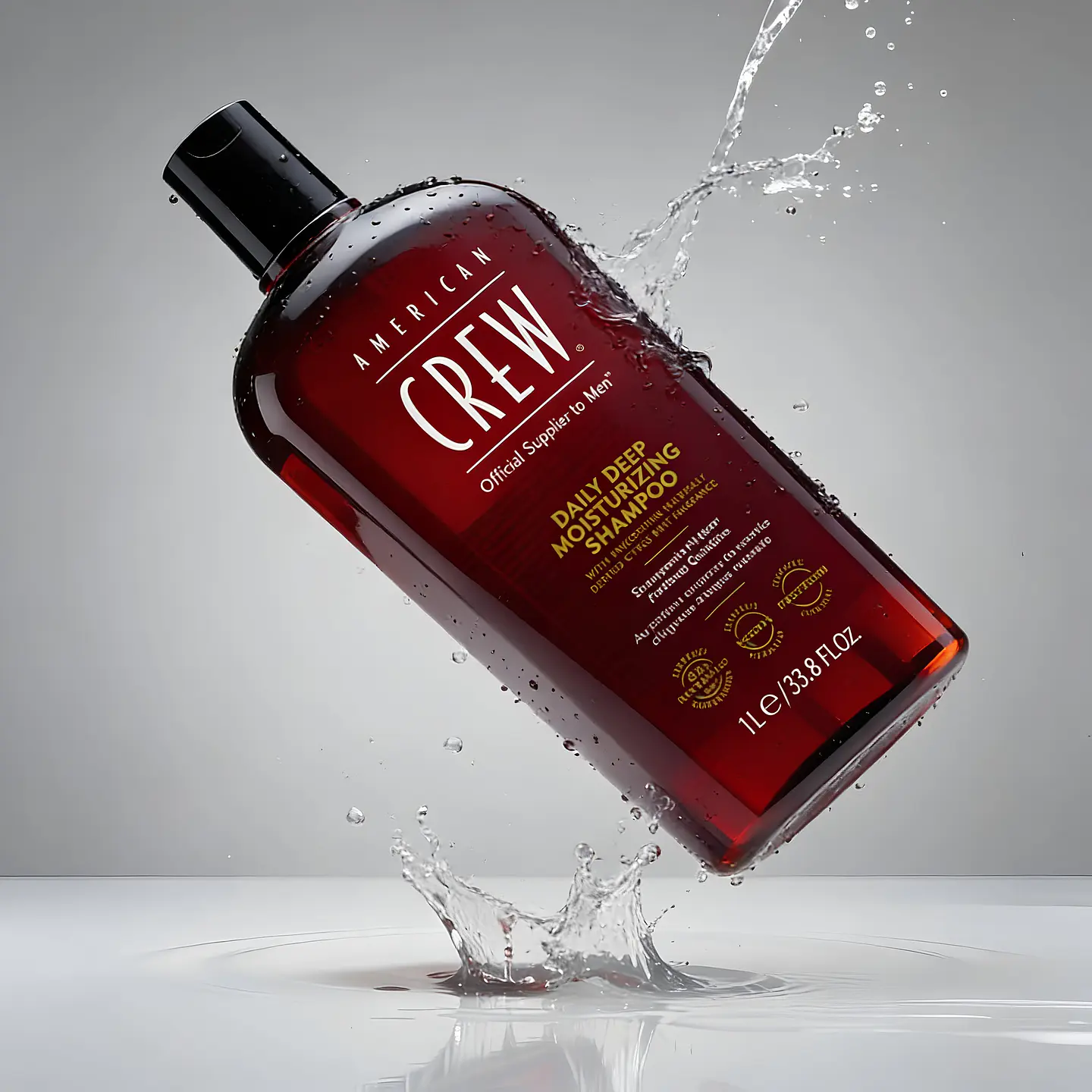 SHAMPOO DAILY DEEP MOISTURIZING AMERICAN CREW 1 LITRO 2