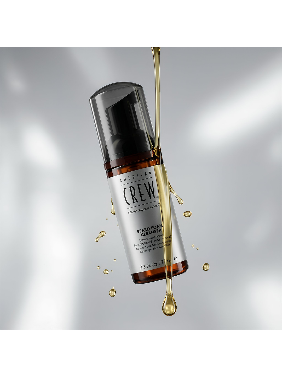 LEAVE BEARD FOAM CLEANSER AMERICAN CREW 70ML 1