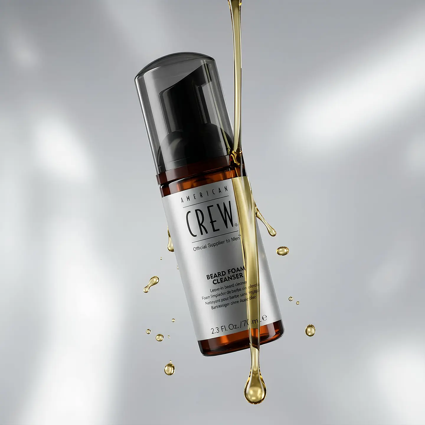 LEAVE BEARD FOAM CLEANSER AMERICAN CREW 70ML 1