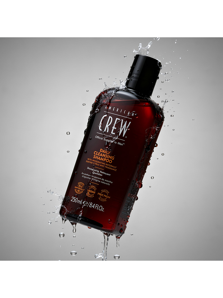 SHAMPOO AMERICAN CREW DAILY CLEANSING 250ML 1