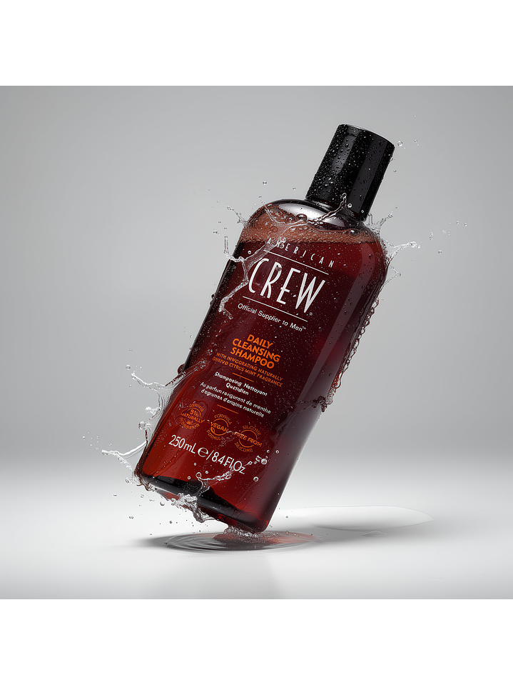 SHAMPOO AMERICAN CREW DAILY CLEANSING 250ML 2