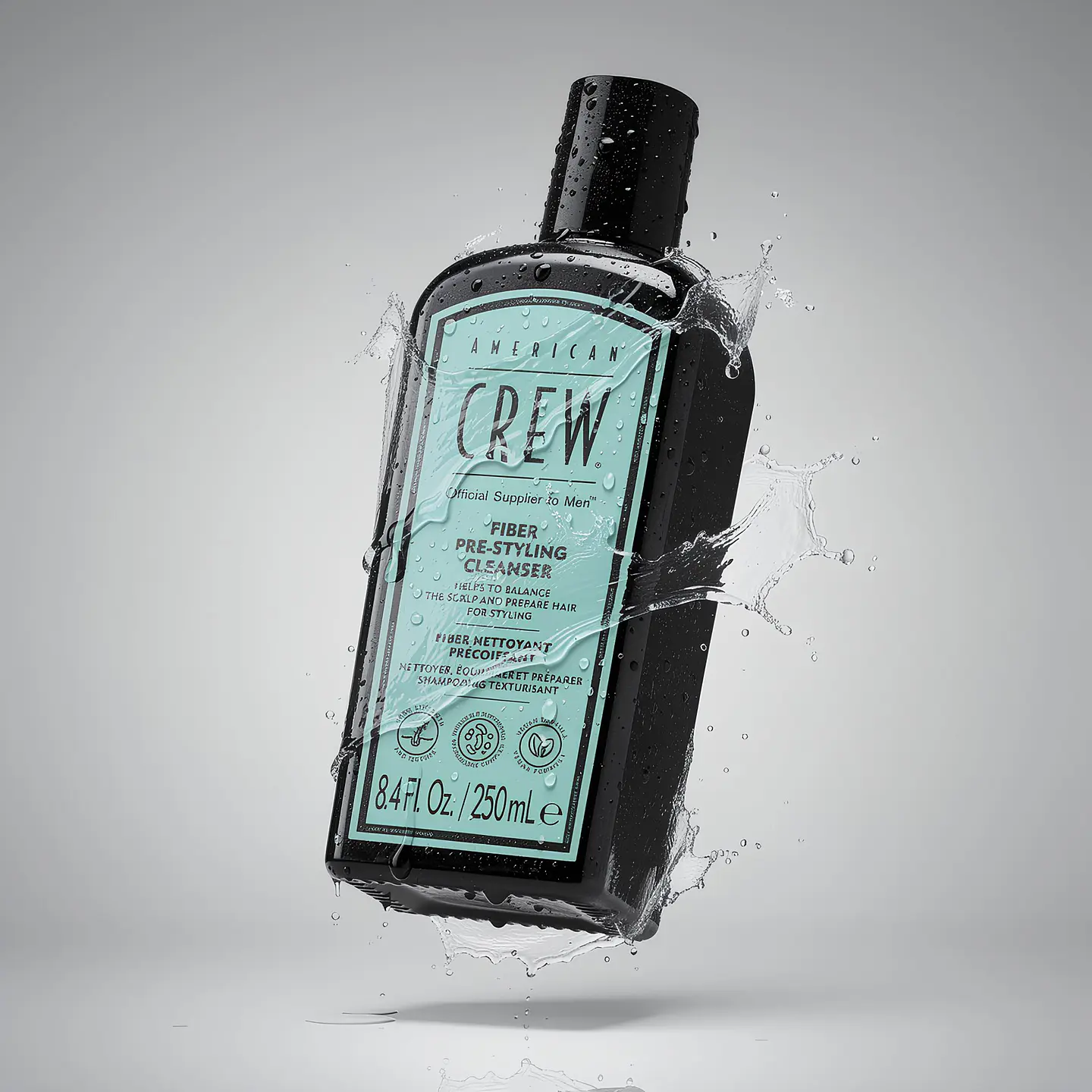 SHAMPO AMERICAN CREW FIBER PRE-STYLING CLEANSER 250ML 1