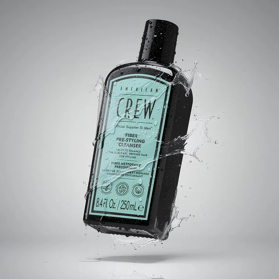 SHAMPO AMERICAN CREW FIBER PRE-STYLING CLEANSER 250ML 1