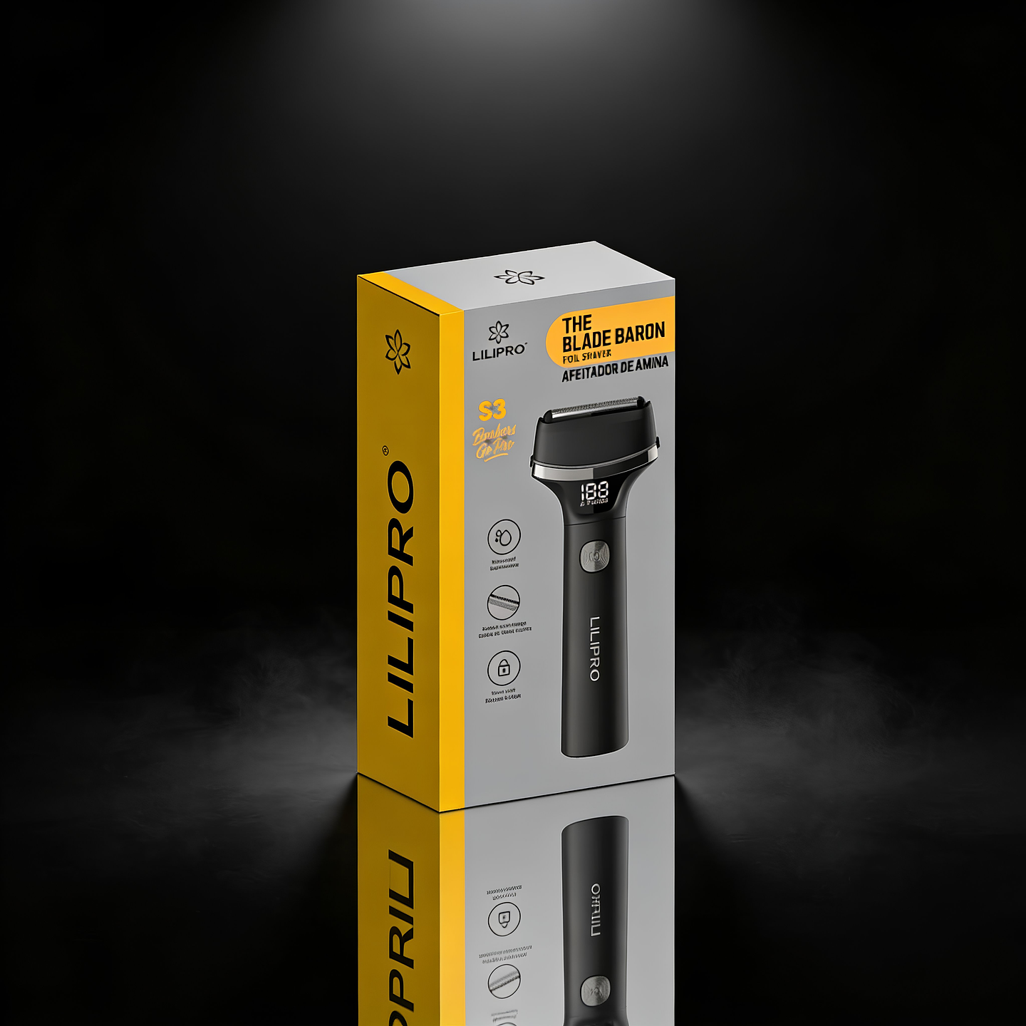 SHAVER LILIPRO BLADE BARON S3 BLACK 3