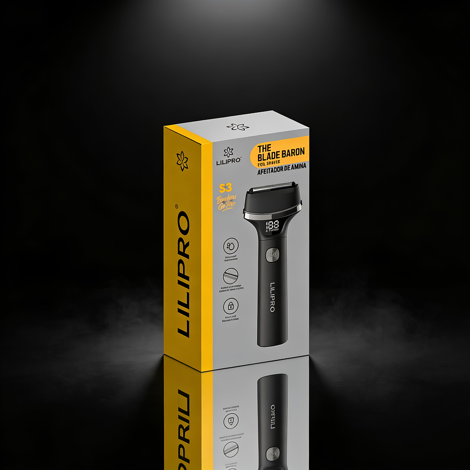 SHAVER LILIPRO BLADE BARON S3 BLACK 3