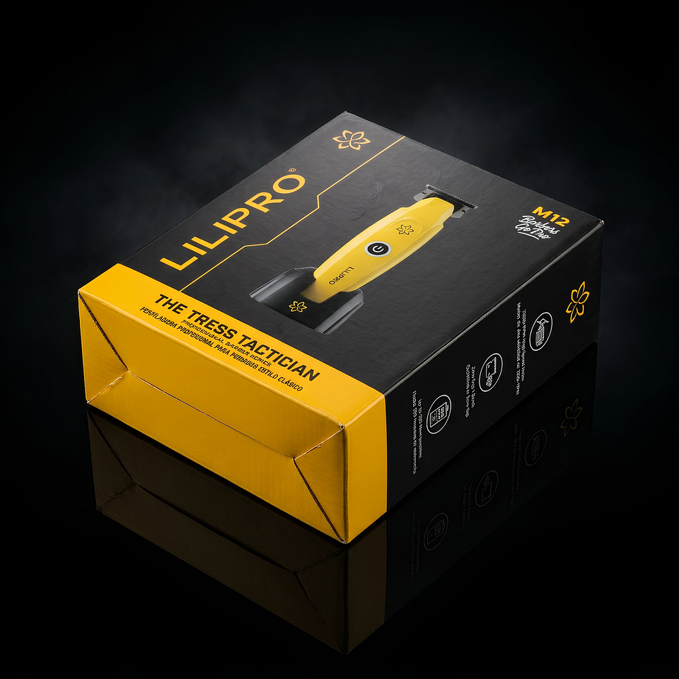 TRIMMER LILIPRO TRESS TACTICIAN M12 YELLOW 3