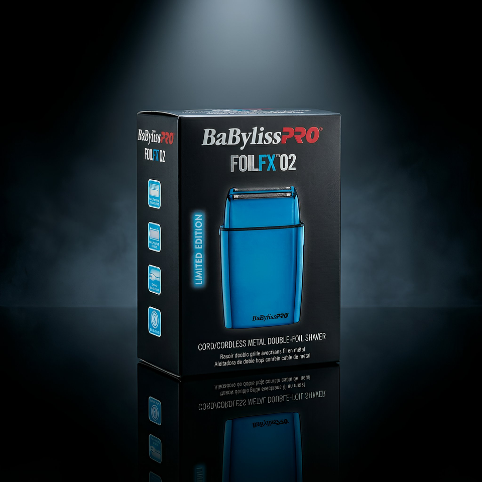 SHAVER BABYLISS PRO BLUE LIMITED EDITION 4